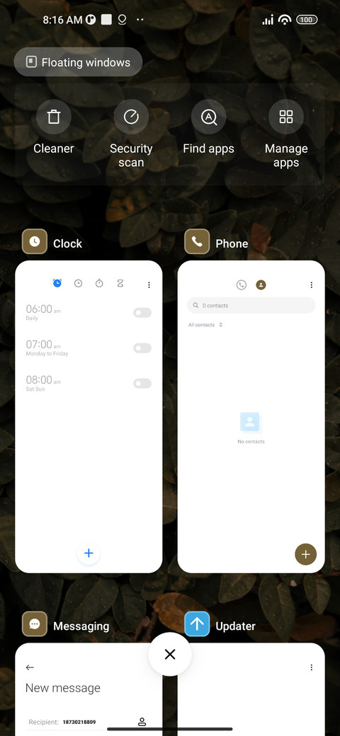 Greens screenshot