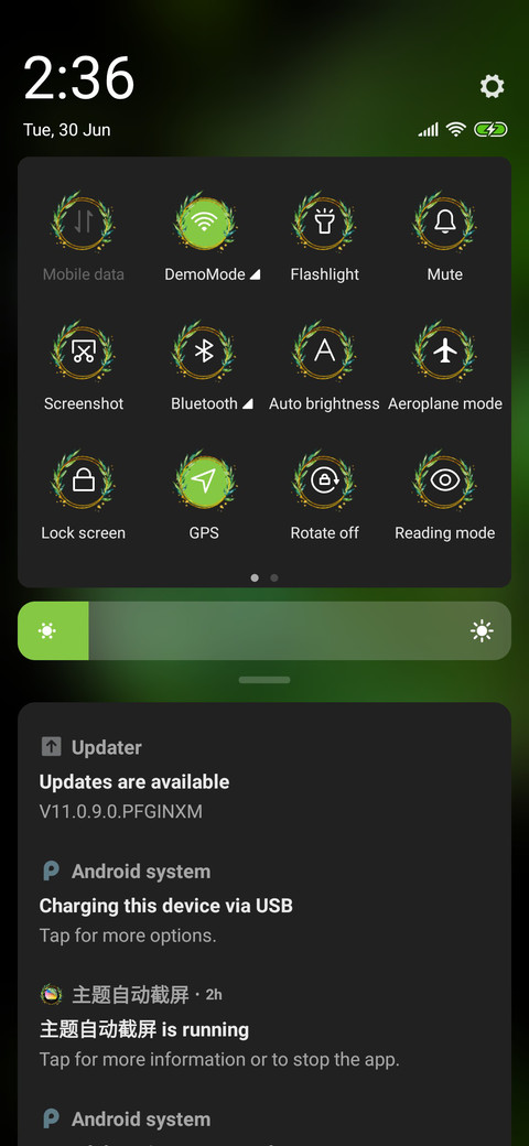 Rainy Leaves_3MDS screenshot