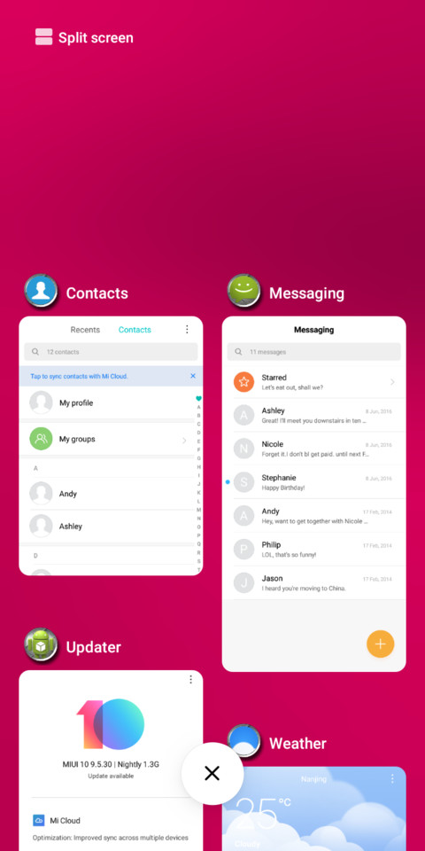 Dark Pink_DWM19 screenshot