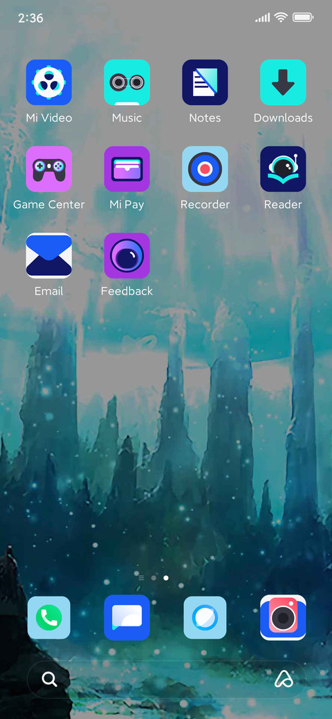 Forest glow screenshot