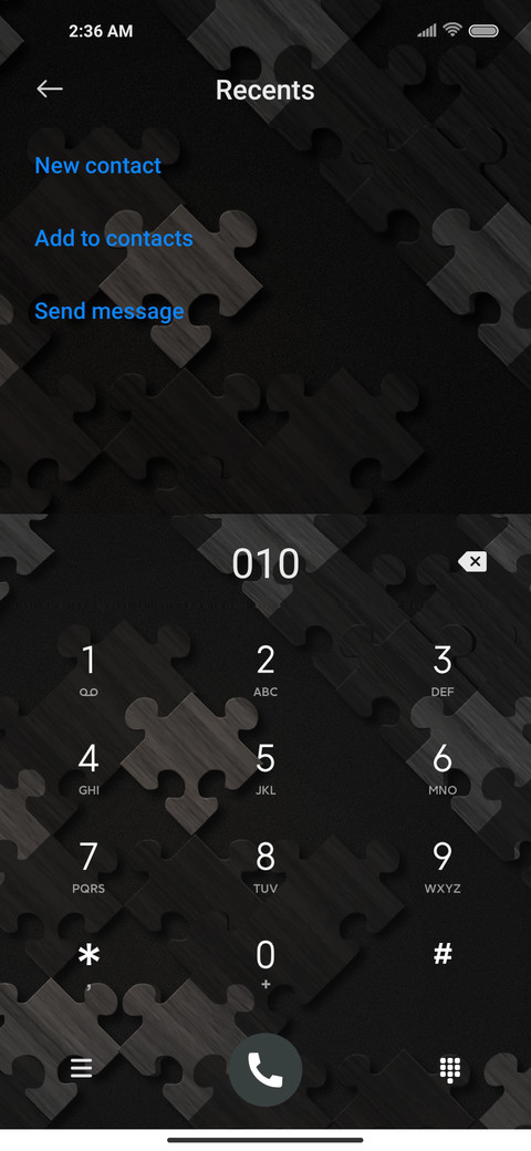 Wood grain puzzle screenshot
