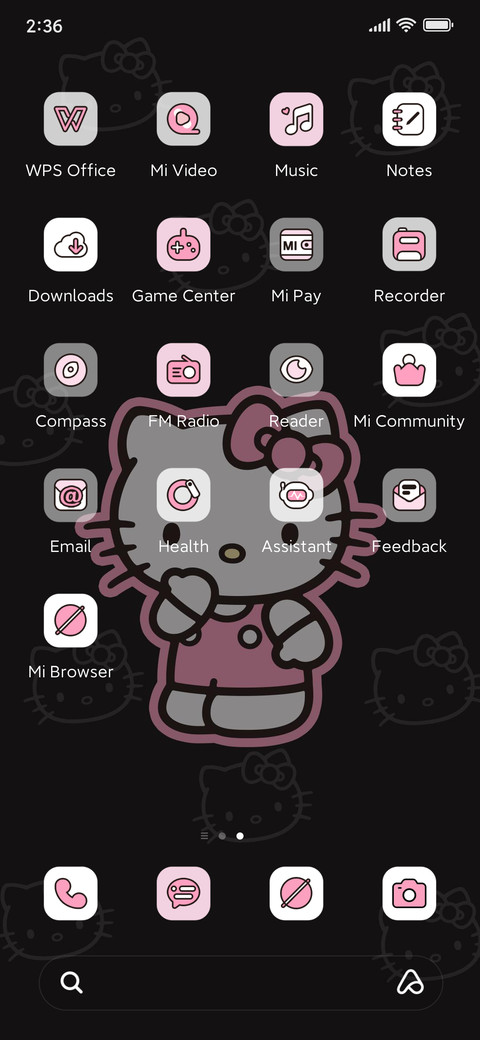 Kitty Cute mode screenshot