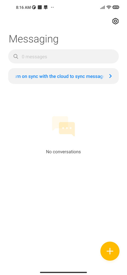 One finger screenshot