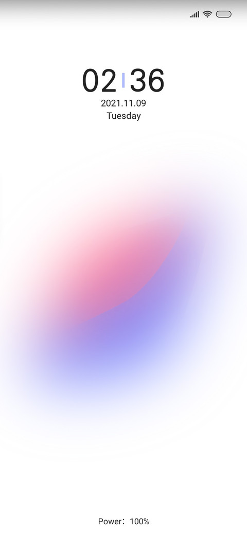 Light gradient screenshot