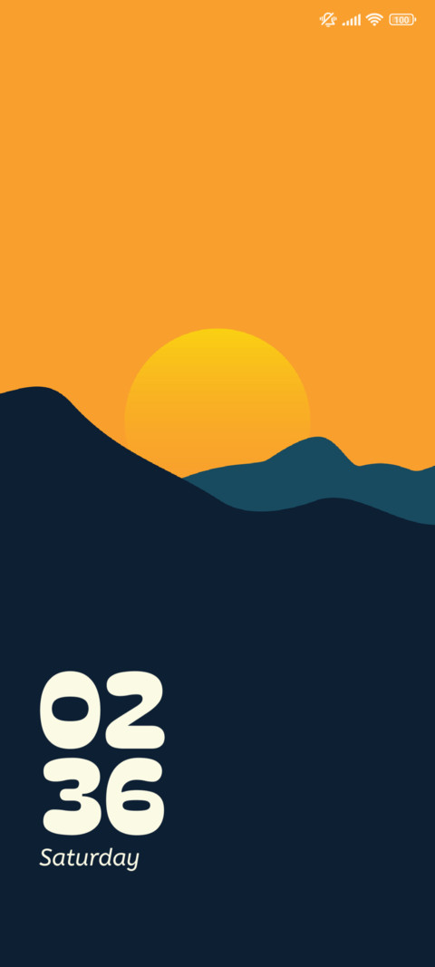 Hazy Sunset screenshot