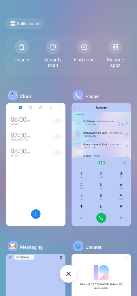 Simple metauniv screenshot