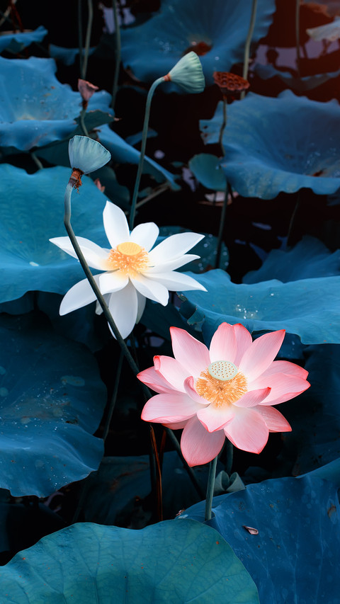 Lotus in summer screenshot