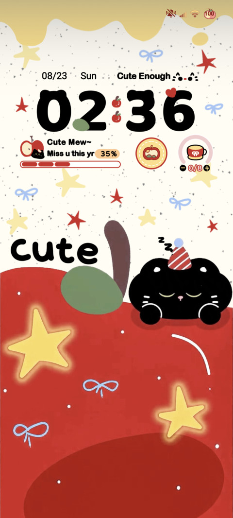 Kitten Red Apple screenshot