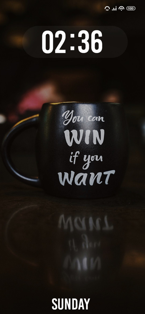 Motivation screenshot