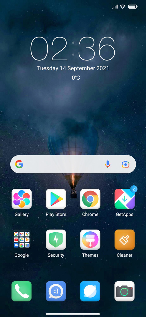 Blue İcon Mix screenshot