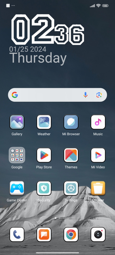 Nature v15 screenshot