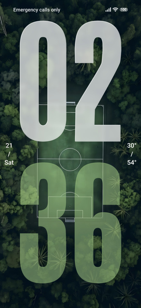 Green Soccer Field screenshot
