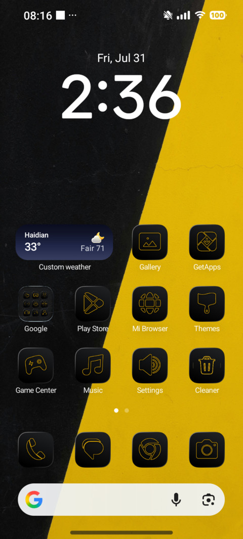 VK Yellow screenshot