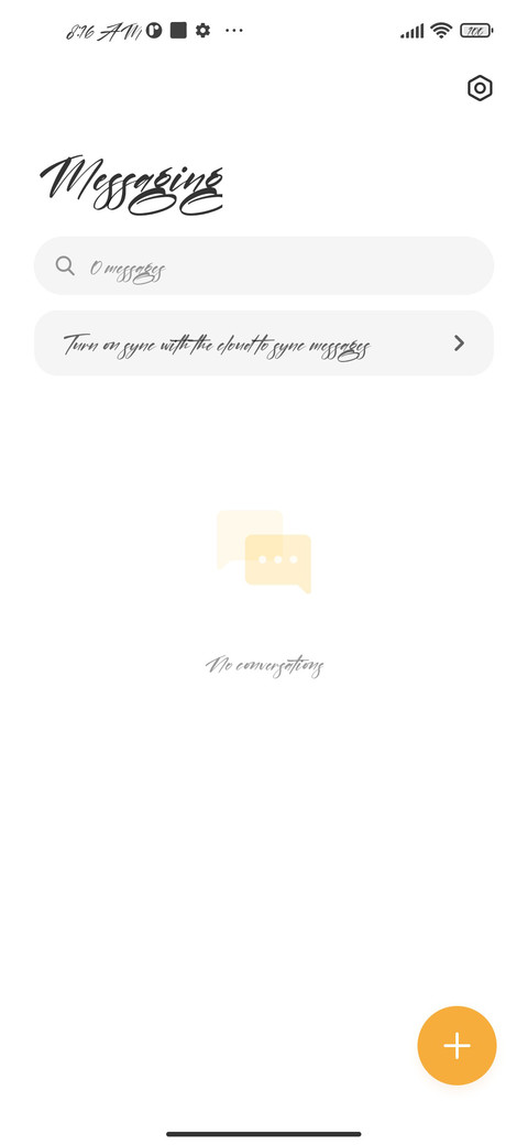 Amigate E Italic screenshot