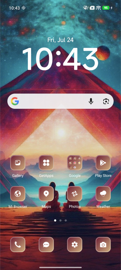 Sunrise screenshot