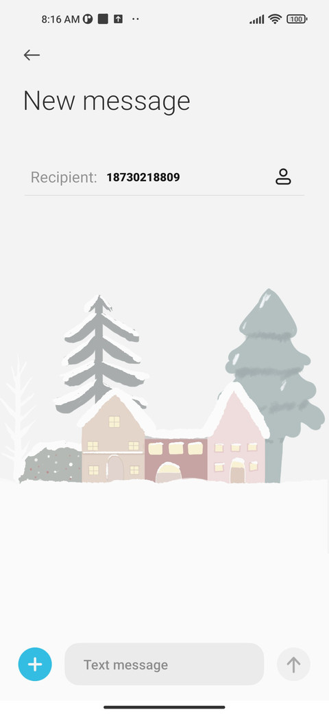 Red House Snowfall screenshot