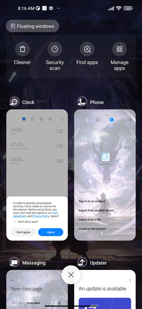 Purple gas screenshot