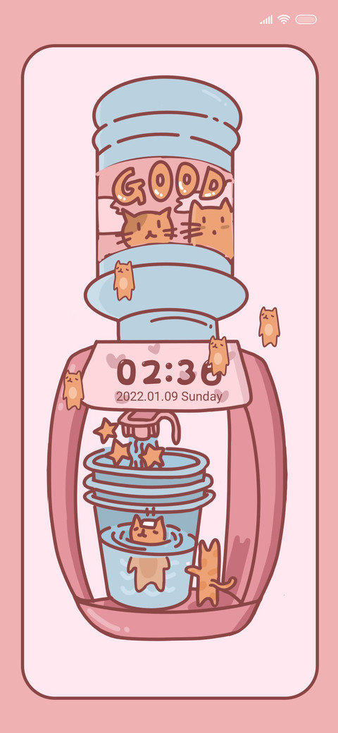 A cat in the bath screenshot