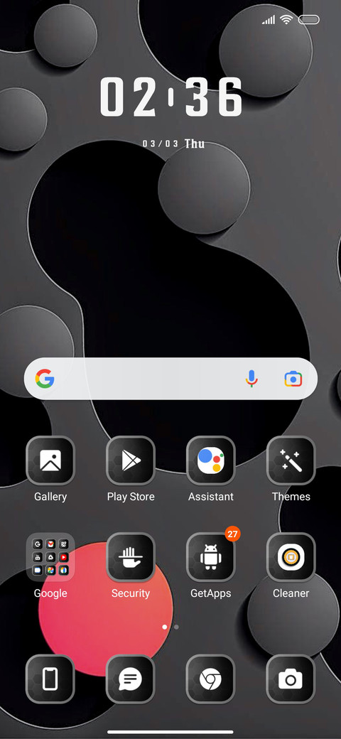3D Clock screenshot