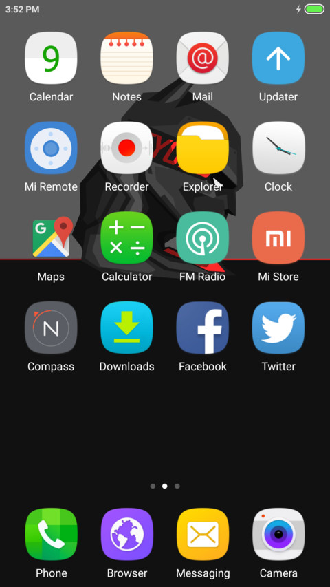 MInote3 screenshot
