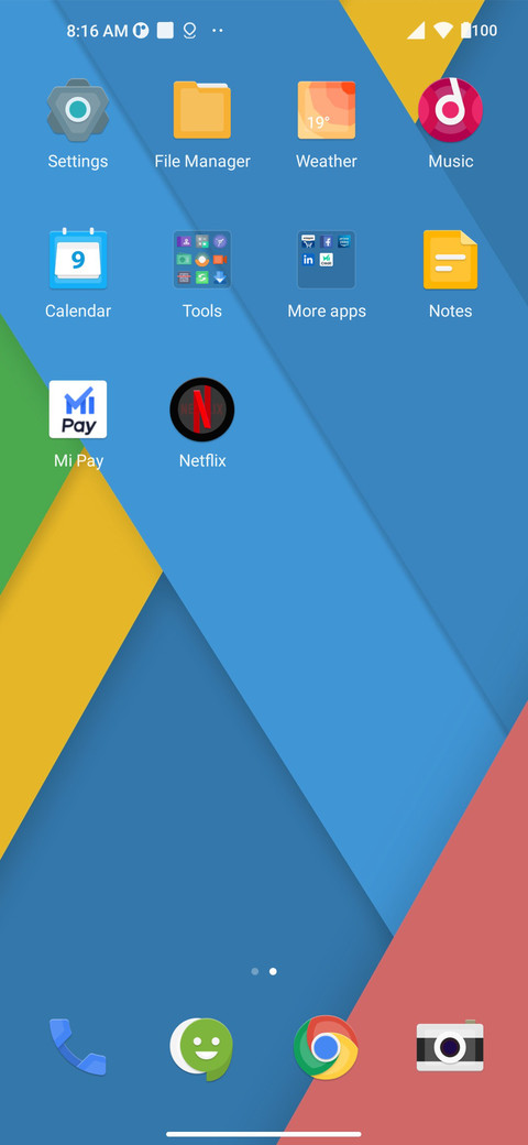 Miui UI IZ M13 screenshot