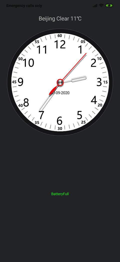 Dark White screenshot
