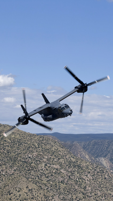 A uniquely designed tiltrotor aircraft screenshot