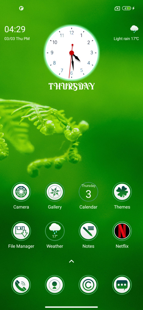Greenery screenshot