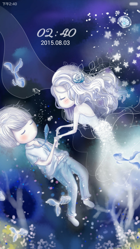 小薇人鱼的眼泪【多锁屏+音乐界面+自由桌面】 screenshot
