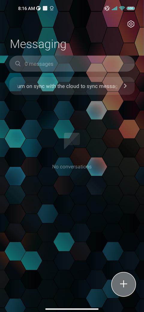 Light hexagon screenshot