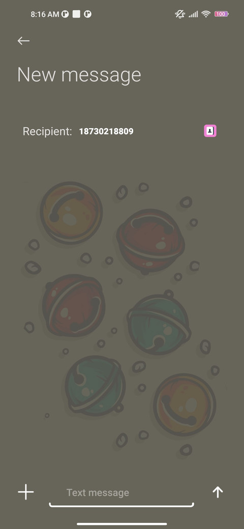 Snowflake Letter screenshot