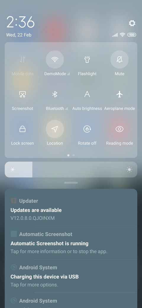 Fog lights screenshot