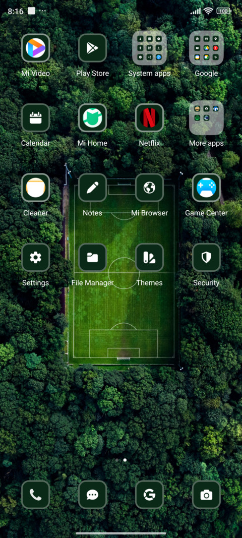 Green Football screenshot