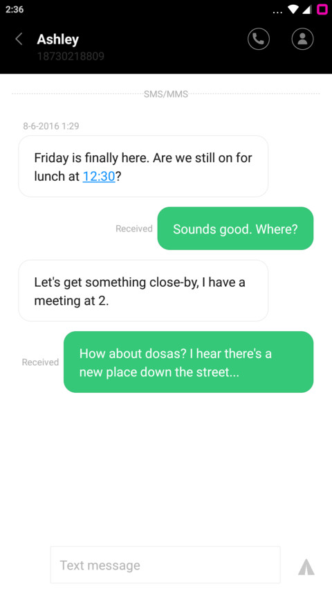 Smart UI Black screenshot