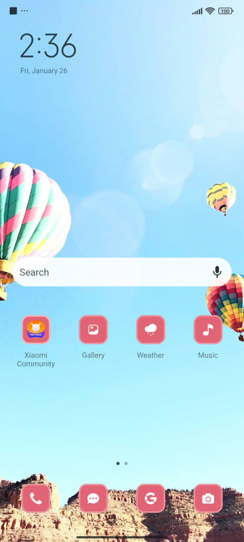 Hot Air Balloon screenshot