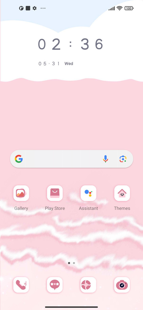 pink ocean screenshot