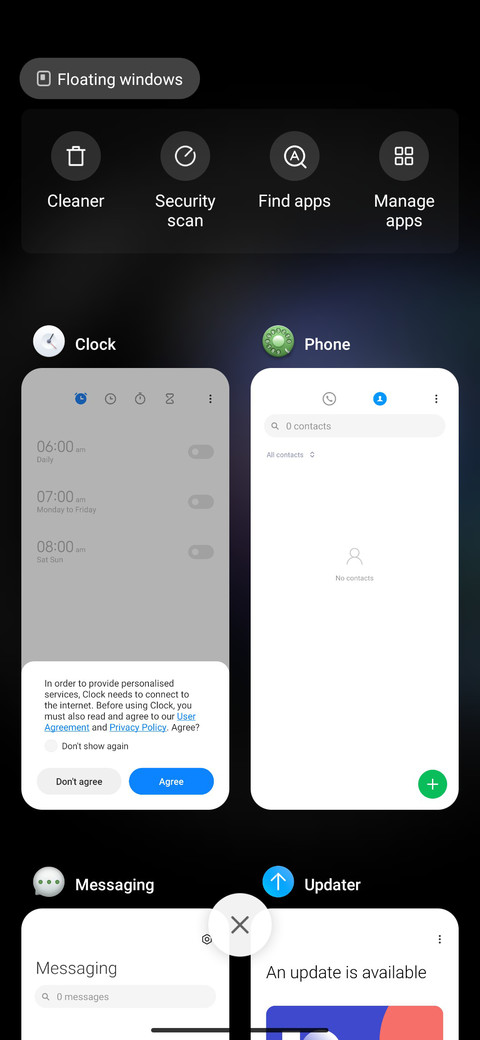 Business lens screenshot