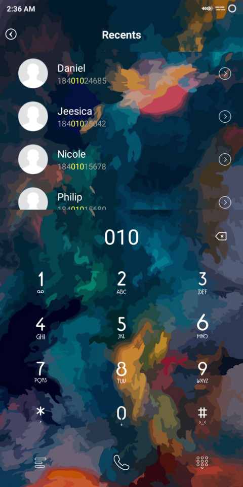 Piscoks Flyme screenshot