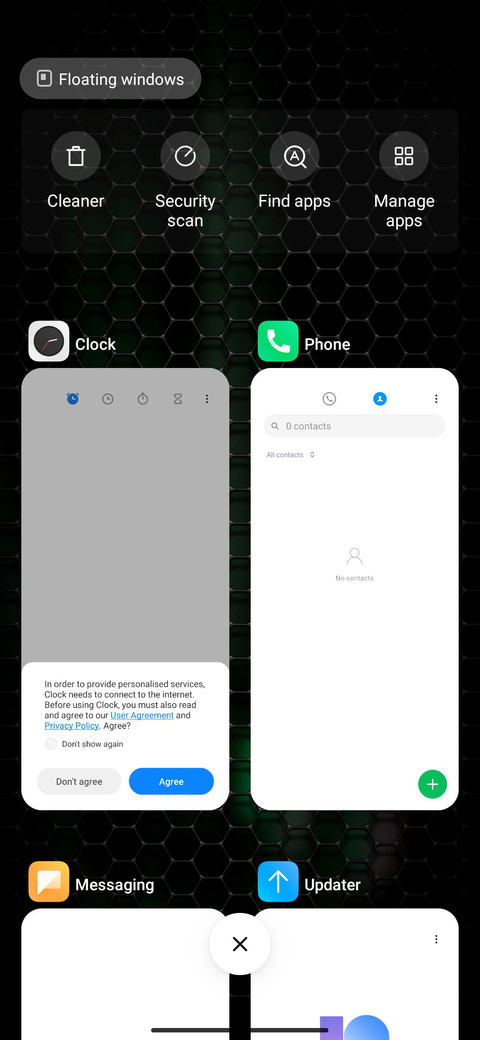Honeycombs screenshot