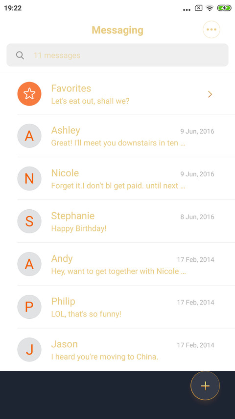 Tiger Theme screenshot