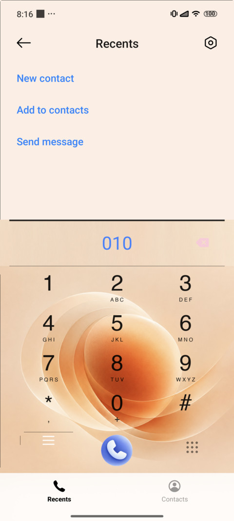 BlurryGlass Sphere screenshot