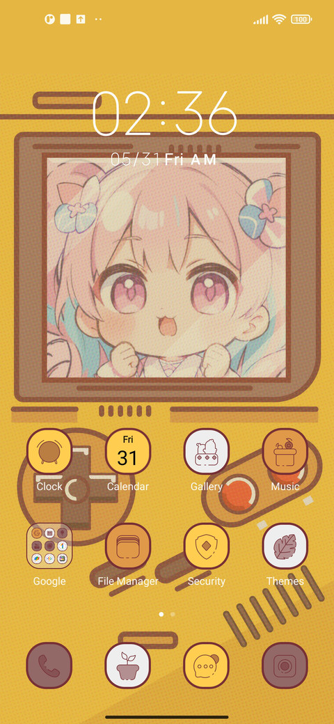 games console screenshot