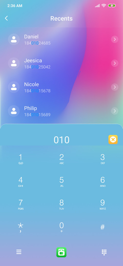 IOS Camouflage screenshot