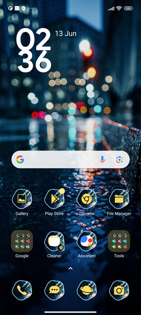 rain lights screenshot