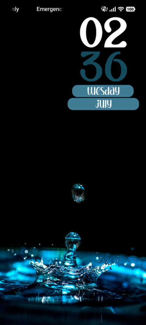 Blue Water screenshot