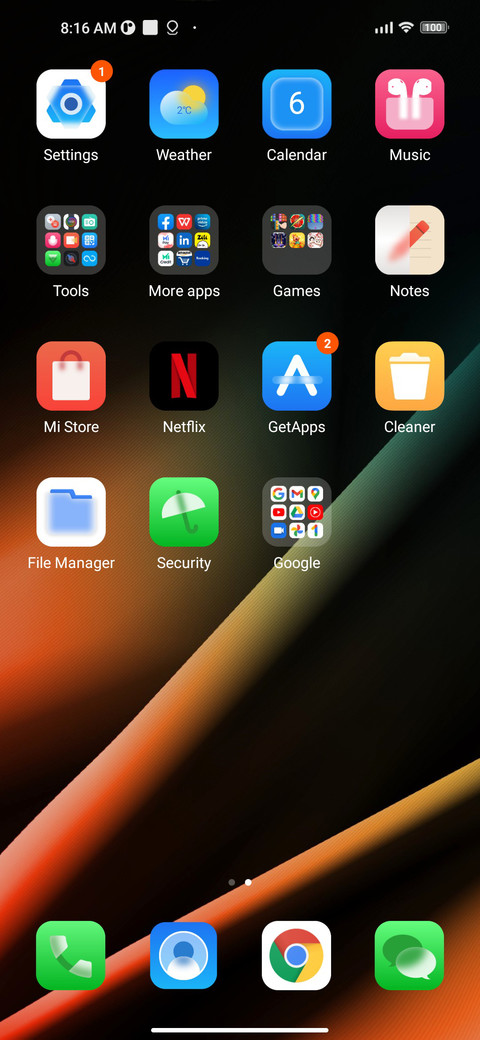 Stock os2 screenshot