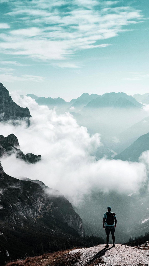 冬季养心好运动爬山 screenshot
