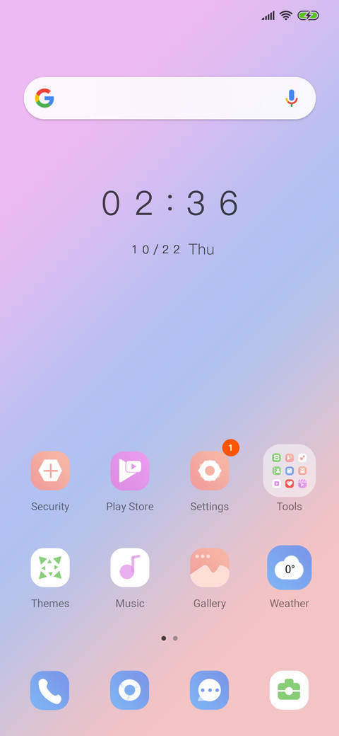 Gradient Ripple screenshot