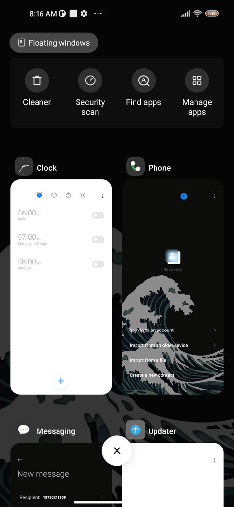 Paper cut wind screenshot