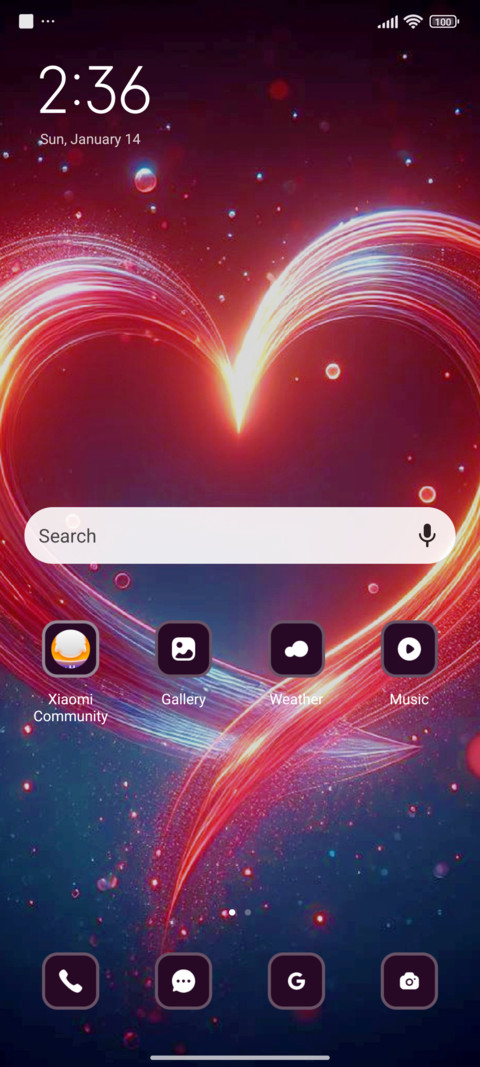 Love screenshot